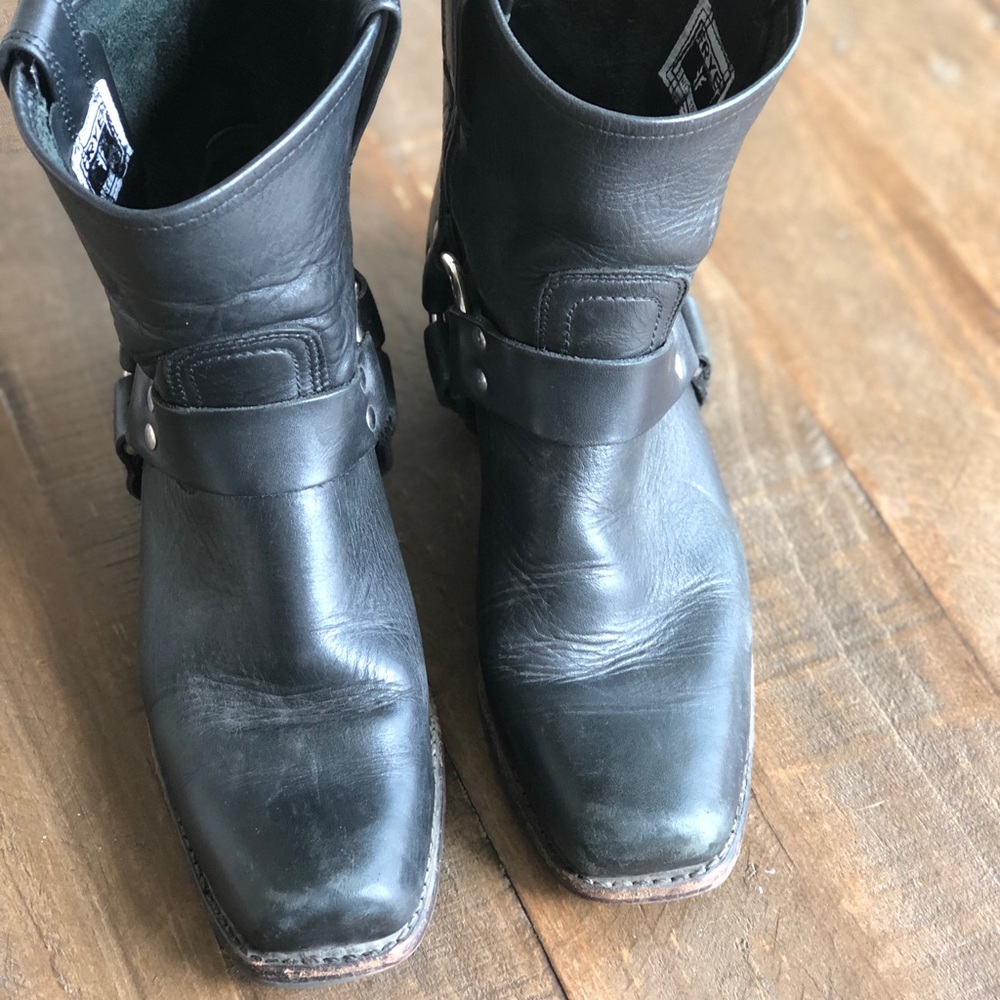 Vintage Frye Moto boot